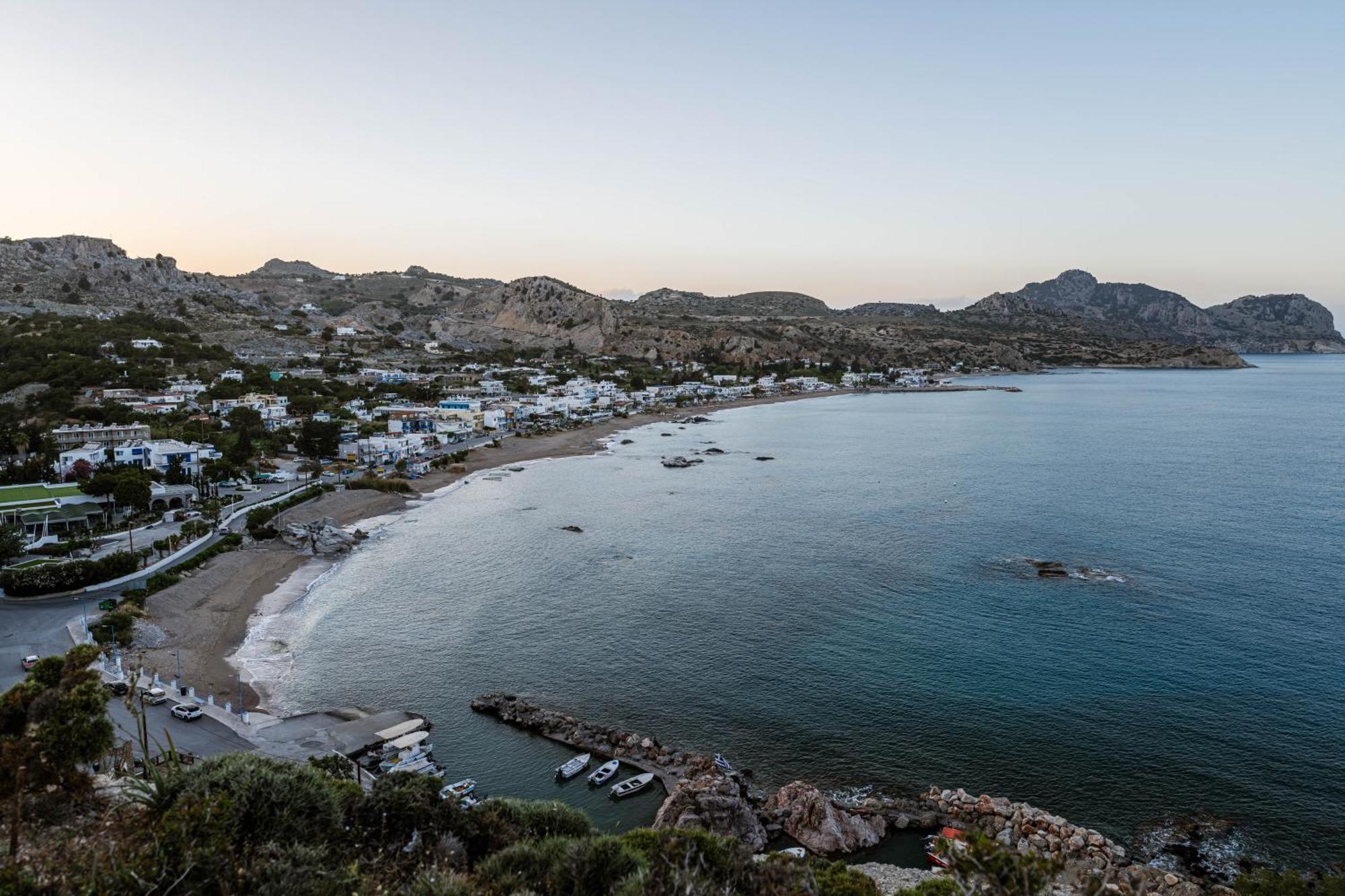 Villa Aegean Sunrise View Archangelos  Exterior foto